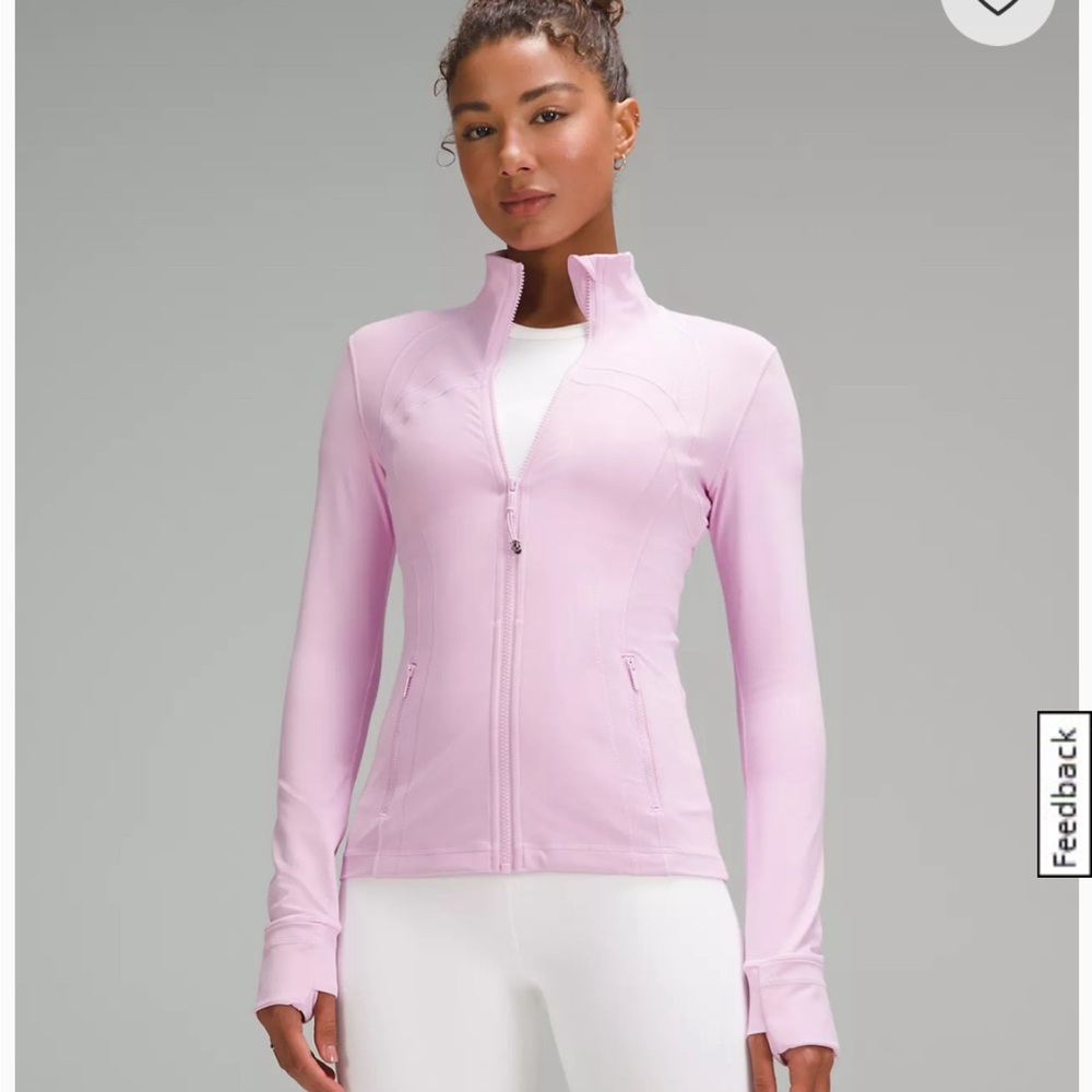 Lululemon Define Jacket Pink Full Length